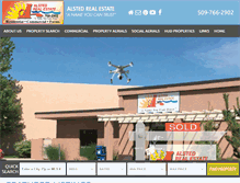 Tablet Screenshot of moseslakeproperties.com